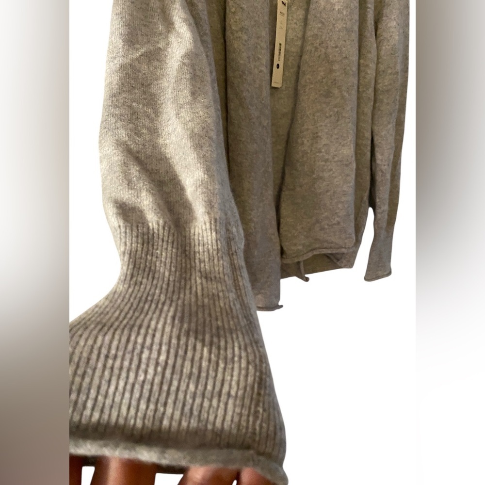 NWT Aqua Cashmere Cardigan Women’s size XL Waterfall Draped Open - Picture 8 of 10